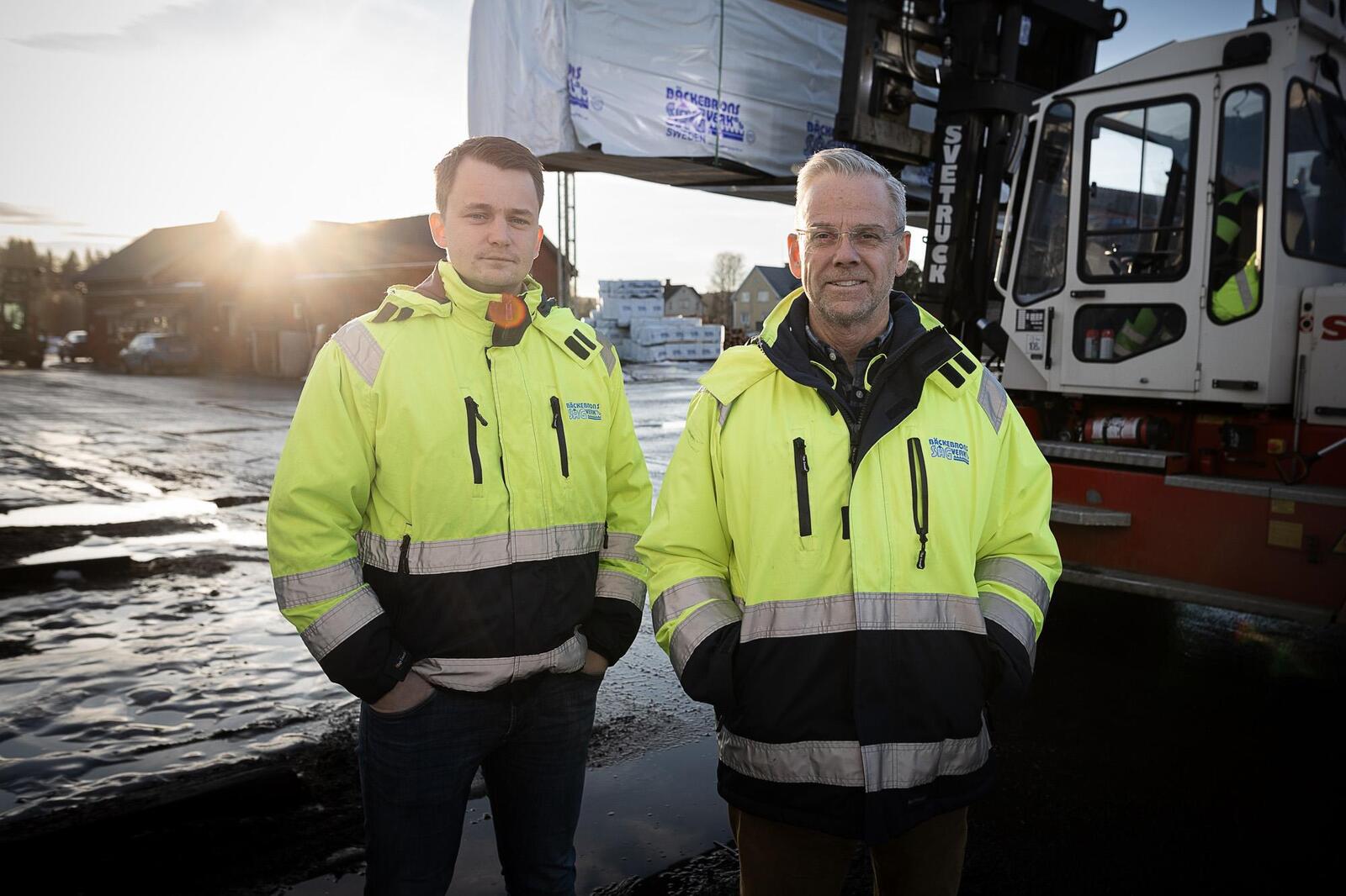 Anton Oskarsson, Sales Manager, and Stefan Gillberg, CEO, believe in a tough first quarter of 2025, but that a relief for the sawmill industry awaits.